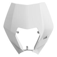 Polisport Headlight Surround - KTM EXC/EXCF ('08-13) - White