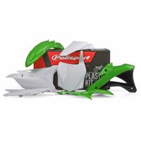 Polisport Plastics MX Kit - Kaw KX85 ('14-18) - 2016-18 OEM Colour