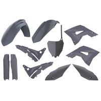 Polisport MX Restyle Kit (Inc A/B/C & F/G) - Hon CR125/250 ('02-07) - Nardo Grey