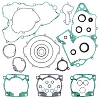 Vertex Complete Gasket Set with Oil Seals - KTM EXC 250 00-03, MXC 250 00-01, SX 250 00-02, SXS 250 01