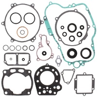 Vertex Complete Gasket Set with Oil Seals - Kawasaki KX125 90-91