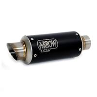 Arrow GP2 Race Muffler Kit for Hon CBR1000RR ('14-16) in Dark SS [w/ LP]