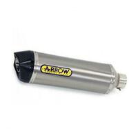 Arrow Street Thunder Muffler for Yam MT-09 ('13-20) in Titanium w/CF Cap