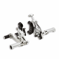 Ducati Genuine Panigale Aluminium Adjustable Rider Footpegs (Anodized)