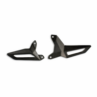 Ducati Genuine Panigale Carbon Heel Guard For Rider Footpegs (Matte)