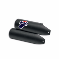 Ducati Genuine Scrambler Silencer Cover (Black) (Track Use Only)