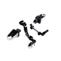 Ducati Genuine Multistrada Rider Footpegs Kit in Billet Aluminium