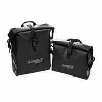 Ducati Genuine Scrambler Icon Soft Side Panniers (Black)