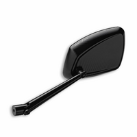 Ducati Genuine LH Aluminium Rear-View Mirror (Black) (Track Use Only)