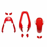 Ducati Genuine Scrambler Icon Classic Painted Fairings (Red)