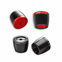 Ducati Genuine Aluminium Handlebar Weights (Red)