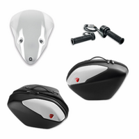 Ducati Genuine SuperSport 950 Touring Accessory Package (Artic White Silk)