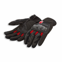 Ducati 'City C3' Fabric-Leather Gloves