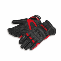 Ducati 'Tour C5' Ladies Fabric-Leather Gloves