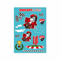 Ducati Cartoon Decorative Stickers