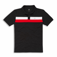 Ducati 'D-Stripes' Short-Sleeved Polo Shirt