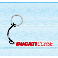 Ducati Corse Logo Rubber Keyring