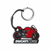 Ducati Panigale V4S Rubber Keyring