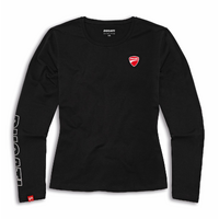 Ducati 'Ducati Logo' Ladies Long-Sleeved T-Shirt