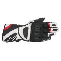 Alpinestars SPZ Drystar Black/White/Red All-Weather Riding Road Gloves