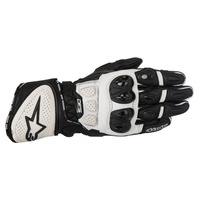 Alpinestars GP Plus R Black/White Performance Riding Road Gloves