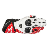 Alpinestars GP Pro R2 Black/White/Red Performance Riding Road Gloves