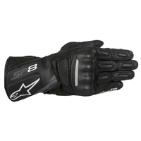 Alpinestars SP 8 V2 Black/Grey Performance Riding Road Gloves