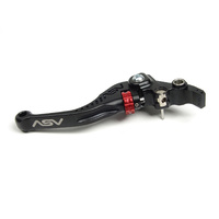 ASV KTM Black C5 Shorty Clutch Lever - Supermoto 690 SMC/SMCR 2008-2013