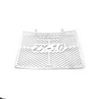 Branded Radiator Guard  stainless - Kawasaki ZX-10R/RR '21-