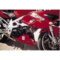 Crash Protectors (White) - Suzuki TL1000S