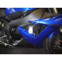 Crash Protectors (Black) - Yamaha YZFR1 0203