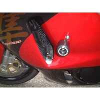 Crash Protectors (Black) - Suzuki GSX1300R Hayabusa '99-'07