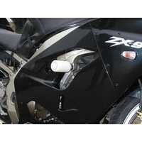 Crash Protectors (Black) - Kawasaki ZX9R F