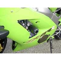 Crash Protectors (Black) - Kawasaki ZX6R '03'04 (NEW 636)