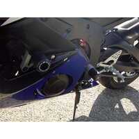 Crash Protector (Black) - Yamaha YZF-R6 '03-'05 (Top/Front)