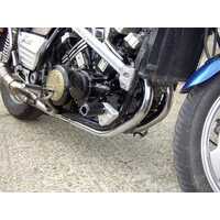 Crash Protectors (Black) - Yamaha VMax