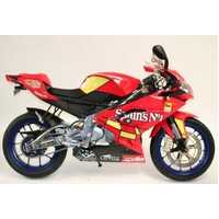 Aero Crash Protectors (Black) - Aprilia RS125