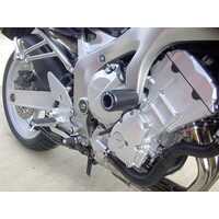 Crash Protectors (Black) - Yamaha Fazer 600 '04