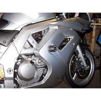 Crash Protectors (Black) - Suzuki SV650 K3 NEW DESIGN fully faire