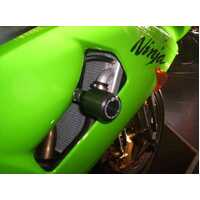 Crash Protectors (Black) - Kawsaki ZX6 '05-'06