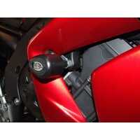 Aero Crash Protectors (Black) - Yamaha FZ1-S '07- With Lower Fa