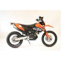 Aero Crash Protectors (Black) - KTM 690 Enduro '08 / 690SMC '08