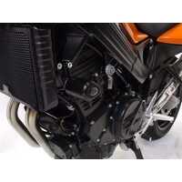 Aero Crash Protectors (Black) - BMW F800R '09-'14