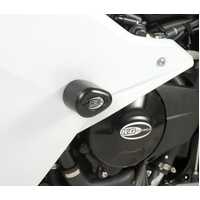 Aero Crash Protectors (White) - Honda CBR600F 2011-