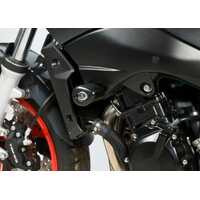 Aero Crash Protectors (Black) - Suzuki GSR 600 2006-