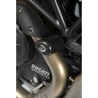 Aero Crash Protectors (Black) - Ducati Diavel 2011-