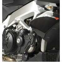 Aero Crash Protectors (Black) - Aprilia Tuono V4 '11-20