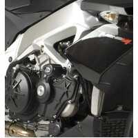 Aero Crash Protectors (White) - Aprilia Tuono V4 '11-20