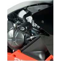 Aero Crash Protectors (Black) - Aprilia RS4 125 2011