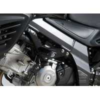 Aero Crash Protectors (Black) - Suzuki V Strom 650